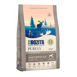 BOZITA Purely Puppy & Junior Elk Large 2,5kg